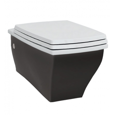 Підвісний унітаз ArtCeram Blues, black white (BUV0010150)