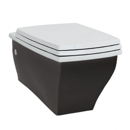 Підвісний унітаз ArtCeram Blues, black white (BUV0010150)