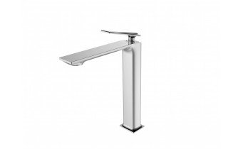 Змішувач для умивальника Besco Aspira високий, хром (BU-AI-CH)