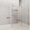 Бокова Стінка для душової кабіни Radaway Euphoria W5 100 (383152-01-01)
