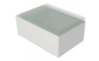 Підвісний унітаз GSG GLASS 53 см white matt (GLWC01001) Підвісний унітаз GSG GLASS 53 см white matt (GLWC01001)