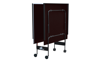 Вуличний стіл для настільного тенісу GSI-sport Athletic Street 274x152,5x76 см brown