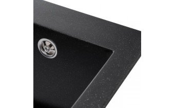 Кухонна мийка Granado Cadiz 410x500 мм, black shine (2301)