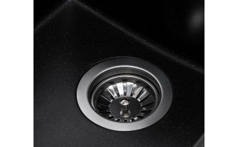 Кухонна мийка Granado Cadiz 410x500 мм, black shine (2301)