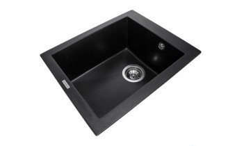 Кухонна мийка Granado Cadiz 410x500 мм, black shine (2301)