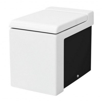 Підлоговий унітаз ArtCeram La Fontana, black white (LFV0050150) Підлоговий унітаз ArtCeram La Fontana, black white (LFV0050150)