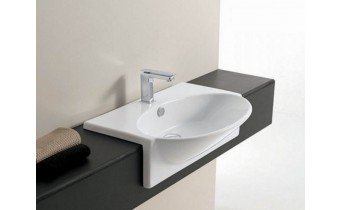 Умивальник на стільницю ArtCeram Look, white (LKL0010100)