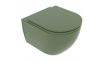 Підвісний унітаз GSG LIKE XXS 48,5 см Smart Clean Olive (LKWCSOXXS026)
