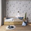 Дитяче ліжко WoodSoft Nevis з ящиками 120x190, ясень (NevisJ120190JAS) Дитяче ліжко WoodSoft Nevis з ящиками 120x190, ясень (NevisJ120190JAS)