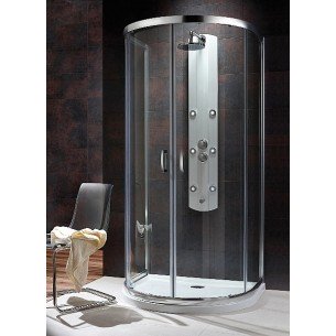 Душова кабіна півколо Radaway Premium Plus P 1000x900x1900 прозоре скло, півкругла (33300-01-01N)