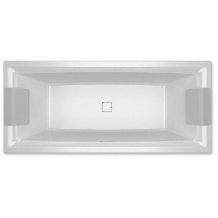 Ванна акрилова Riho Still Square LED 170x75 см, підголівник з права і ліва (BR0200500K00132)