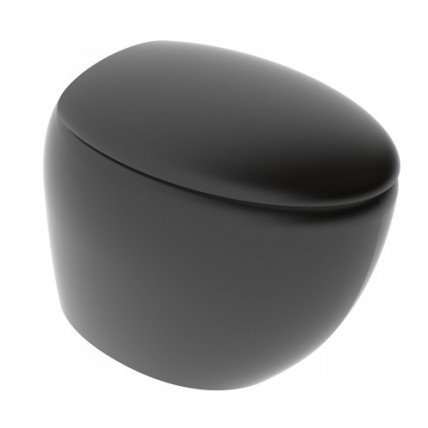 Підлоговий унітаз GSG TOUCH 55 см Smart Clean matt Black (TOWC01SC003)