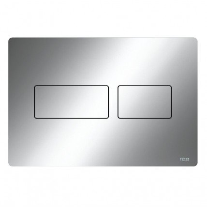 Кнопка зливу подвійна Tece Solid Pus Plate, хром глянцевий (9240431)