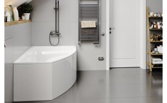Ванна акрилова Vagnerplast Veronela Offset 160x105 см R, Правостороння (VPBA160VEA3PX-01)