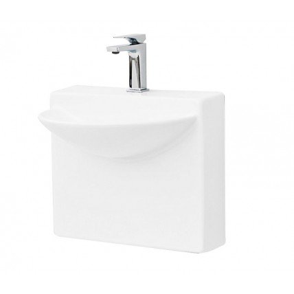 Підвісний умивальник ArtCeram Oneshot wall mini, white (WLL0010100)