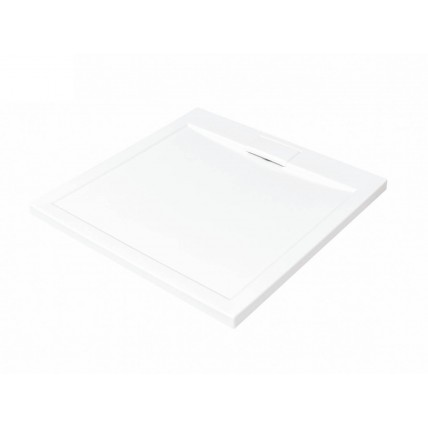Душовий піддон акриловий, квадратний Besco Axim Ultraslim 90x90 см (BAX-90-KW)