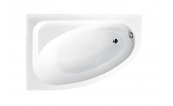 Ванна акрилова Besco Cornea 140x80 L, аисметрична (WAC-140-NL) Ванна акрилова Besco Cornea 140x80 L, аисметрична (WAC-140-NL)