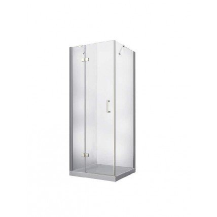Душова кабіна Besco Viva 80x80x195 L, прозоре скло (VKL-80-195-C)