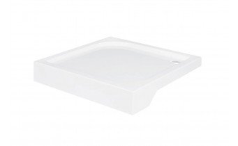 Душовий піддон акриловий, квадратний Besco Oskar 90x90 см (BAO-90-PK)
