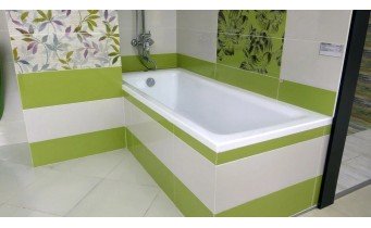 Ванна акрилова Besco Talia 140x70, пряма (WAT-140-PK)