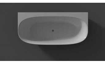 Окремостояча акрилова ванна Riho Omega Back2wall 170x80 з сифоном click / clack + ніжки (BD25) Окремостояча акрилова ванна Riho Omega Back2wall 170x80 з сифоном click / clack + ніжки (BD25)