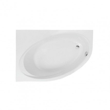 Акрилова ванна Roca Orbita 140x100 L см, асиметрична + ніжки, Лівостороння (A24T185000)