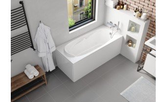 Ванна акрилова Vagnerplast Kleopatra 160x70 см (VPBA167KLE2X-01)