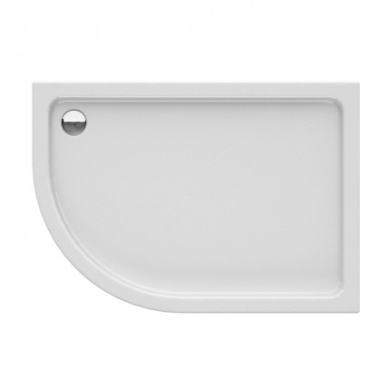 Душовий піддон NEW TRENDY NEW MAXIMA R 120x85x14 см (B-0377)