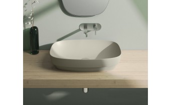 Умивальник на стільницю Catalano Colori Green Lux 65 Grigio (165AGRLXGS)