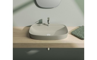 Умивальник на стільницю Catalano Colori Green Lux 65 Grigio (165GRLXGS)