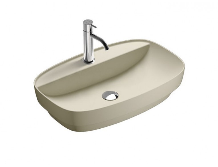 Умивальник на стільницю Catalano Colori Green Lux 65 Grigio (165GRLXGS)