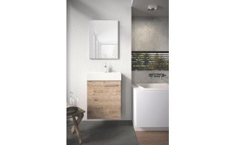 Прямокутне дзеркало у ванну Elita Sote 50 Long, 50x100x1,9 см (166685)