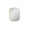 Дзеркало з LED підсвіткою у ванну Elita Sharon 60/70 Gold, 60x70x2,9 см (168119)