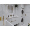 Дзеркало з LED підсвіткою у ванну Elita Sharon 60/70 Gold, 60x70x2,9 см (168119) Дзеркало з LED підсвіткою у ванну Elita Sharon 60/70 Gold, 60x70x2,9 см (168119)