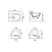 Підвісний унітаз Catalano Sfera ECO 54 NewFlush (1VSF54RECO00)