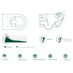 Підвісний унітаз Catalano Sfera ECO 54 NewFlush (1VSF54RECO00)