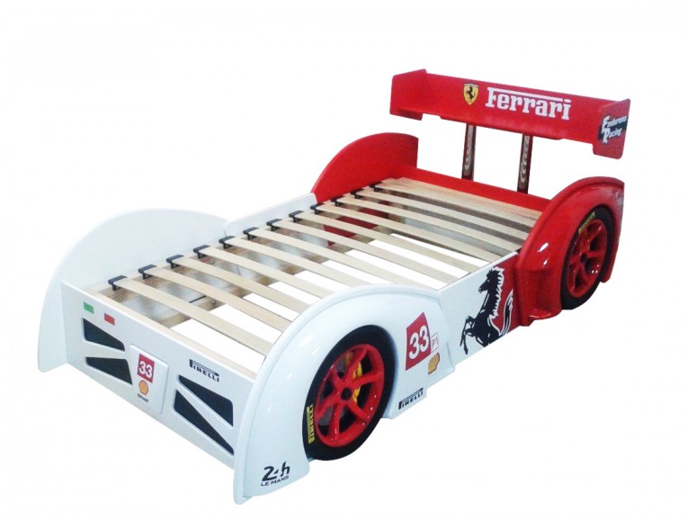 Дитяче ліжко-машина WinCo 24LM Ferrari WR 80x160 (24LMFerWR)