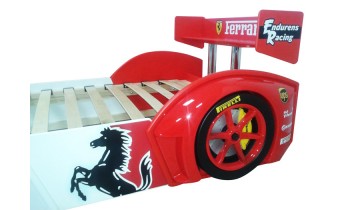 Дитяче ліжко-машина WinCo 24LM Ferrari WR 80x160 (24LMFerWR)