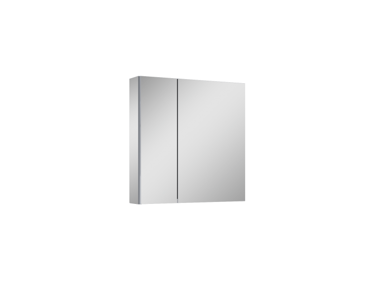 Підвісна тумба з дзеркалом у ванну (дзеркальна шафа) Elita Basic 60 2D, 60,6x61,8x12,9 см (904653)