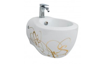 Підвісне біде ArtСeram Blend, gold lettering (BLB0010106)