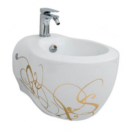 Підвісне біде ArtСeram Blend, gold lettering (BLB0010106)