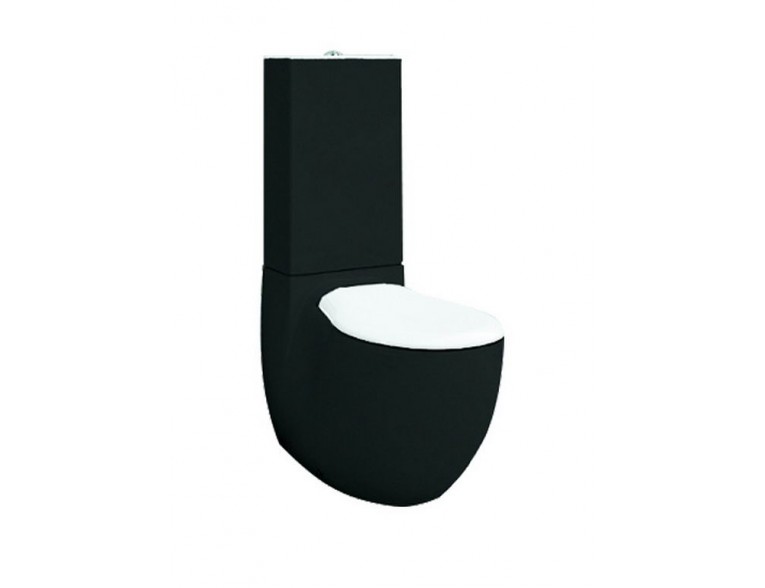 Унітаз моноблок ArtCeram Blend, black white (BLV0030150)