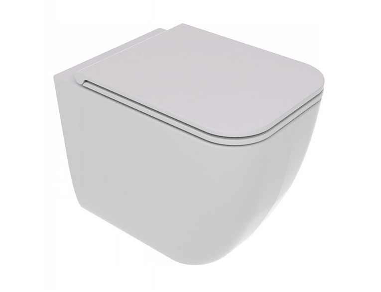 Унітаз підлоговий GSG BRIO 52,5 см Smart Clean matt Cloud (BRWC01019)