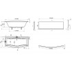 Ванна Ravak Magnolia PU Plus 170x75 (C511000000)