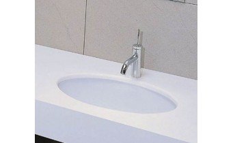Умивальник під стільницю овальний ArtCeram Diana 57 см, white білий (DIL0010100)