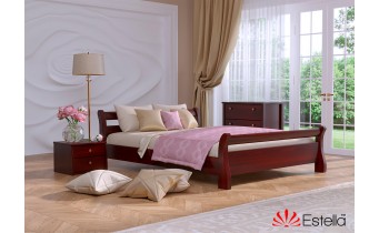 Односпальне ліжко Естелла Діана 90х200 буковий масив (OL-11)