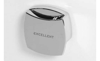 Сифон для ванни Excellent Square 1000 мм з наповненням, chrome (AREX.1865CR)