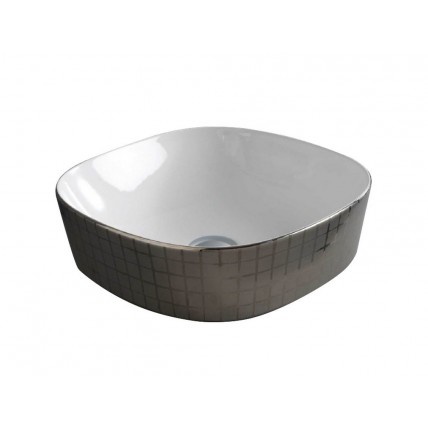 Умивальник на стільницю ArtCeram Ghost 42, platinum mosaic (GHL0010158)