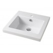 Врізний умивальник ArtCeram Gap 60, white (GPL0060100)