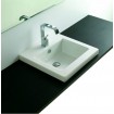 Врізний умивальник ArtCeram Gap 60, white (GPL0060100)